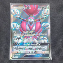 Hoopa GX - 166/181 - Ultra Rare - Team Up - Pokemon Card - NM/M - Image 1