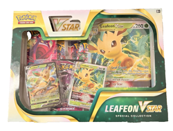 Pokemon Leafeon VSTAR Collection Box - 2 Evolving Skies, 2 Fusion Strike, 1 CR - Image 1