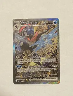 Pokemon Greninja ex 132 Sv: Scarlet & Violet Promo Cards Holo - Image 1