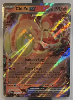 Chi-Yu ex 040/193 - Pokemon TCG Paldea Evolved - Double Rare - NM - Image 1