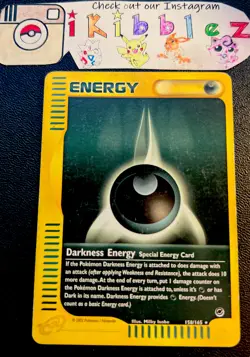 Darkness Energy 158/165 PL Non Holo Rare Expedition Pokemon Card. Fast Shipping! - Image 1