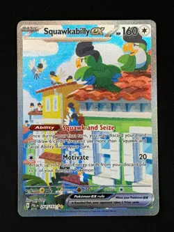 Squawkabilly ex 264/193 Special Illustration Rare - Paldea Evolved - NM - Image 1