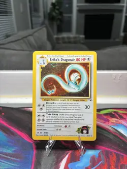 Pokemon TCG Erika's Dragonair Gym Heroes 4/132 Holo Unlimited Rare - Image 1
