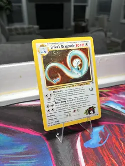 Pokemon TCG Erika's Dragonair Gym Heroes 4/132 Holo Unlimited Rare - Image 2