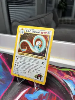 Pokemon TCG Erika's Dragonair Gym Heroes 4/132 Holo Unlimited Rare - Image 3