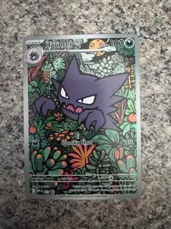 Pokemon TCG Haunter 027 Illustration Rare Promo Mega Evolution Battle Deck NM/M - Image 1