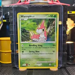 Wurmple Diamond & Pearl Pokemon TCG 104/130 Common - Image 1