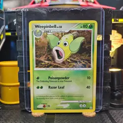 Weepinbell Legends Awakened Pokemon TCG 127/146 Diamond & Pearl Common - Image 1