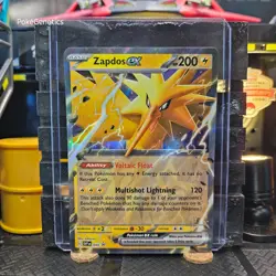 Zapdos ex 151 Promo Pokemon TCG SVP049 Scarlet & Violet Black Star - Image 1