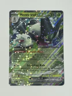 Pokemon TCG - Meowscarada Ex - 2023 - SVP - Paldea Evolved Set 15/193 - Image 1