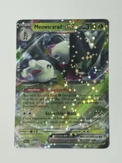 Pokemon TCG - Meowscarada Ex - 2023 - SVP - Paldea Evolved Set 15/193 - Image 2