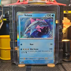 Veluza Paldea Evolved Holo Pokemon TCG 056/193 Scarlet & Violet Rare - Image 1