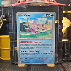 Veluza Paradox Rift Pokemon TCG 054/182 Scarlet & Violet Uncommon - Image 1