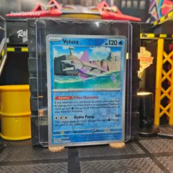 Veluza Paradox Rift Reverse Holo Pokemon TCG 054/182 Scarlet & Violet Uncommon - Image 3