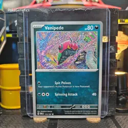 Venipede Twilight Masquerade Pokemon TCG 115/167 Scarlet & Violet Common - Image 1