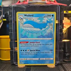 Wailord Silver Tempest Pokemon TCG 038/195 Sword & Shield Uncommon - Image 1