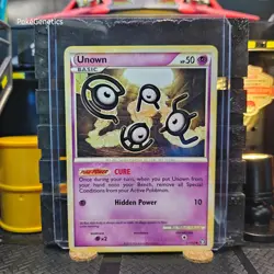 Unown Triumphant Cure Pokemon TCG 51/102 HeartGold & SoulSilver Uncommon - Image 1
