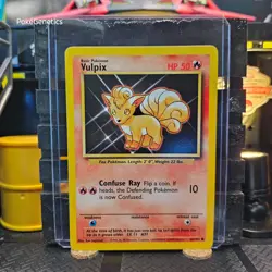 Vulpix Base Set Pokemon TCG 68/102 Unlimited Common - Image 1
