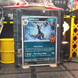 Umbreon Trick or Trade Promo Obsidian Flames Pokemon TCG 130/197 Scarlet Violet - Image 3