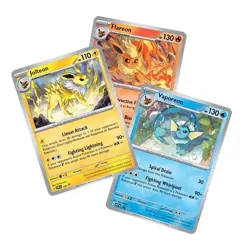 Pokemon Prismatic Evolutions Tech Sticker Blister X 3 Plus Poster Promos - Image 2