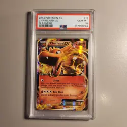 2014 Pokemon Charizard EX 11/106 Flashfire Holo PSA 10 - Image 1