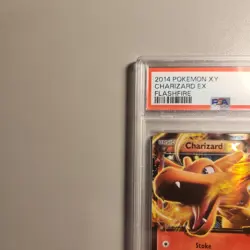 2014 Pokemon Charizard EX 11/106 Flashfire Holo PSA 10 - Image 5