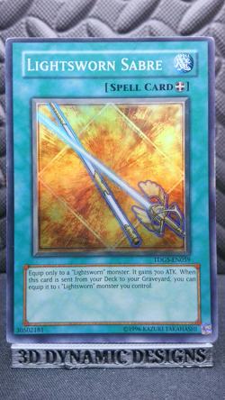 | Yugioh Lightsworn Sabre TDGS-EN059 Super Rare The Duelist Genesis PL 🔥 | - Image 2