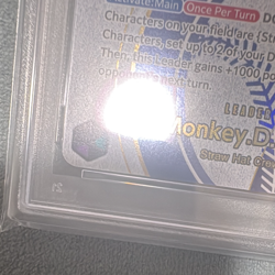 2025 One Piece Card Game Monkey D. Luffy Dodgers EB02-010 PSA 10 Los Angels - Image 5