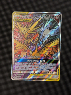 Moltres & Zapdos & Articuno GX Promo SM210 Tag Team Pokemon Card - Image 1
