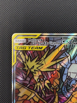 Moltres & Zapdos & Articuno GX Promo SM210 Tag Team Pokemon Card - Image 2