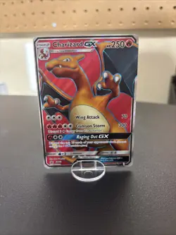 Charizard GX SM60 Full Art Promo Rare Pokemon Card - Image 1