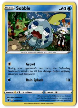 Sobble Promo SWSH: Sword & Shield Promo Cards SWSH073 NM - Image 1