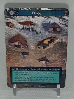 Sorcery Contested Realm: Alpha Flood Sample Card - Image 1