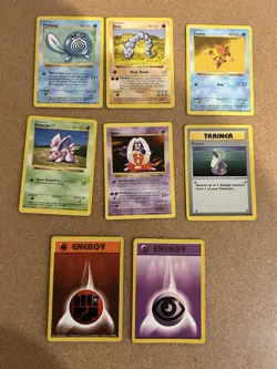 Shadowless Base Set Pokemon Card Lot Vintage WOTC - Image 1