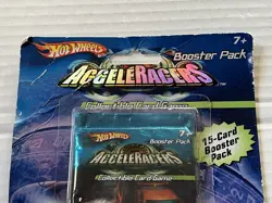 Hot Wheels AcceleRacers 15 Card Booster Pack Collectible Card Game - Image 2