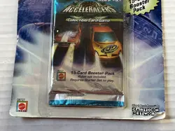 Hot Wheels AcceleRacers 15 Card Booster Pack Collectible Card Game - Image 3