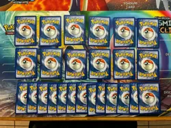 Vintage Pokemon Card Lot Reverse Holo Leafeon Raichu Payduck 25 Cards - Image 2