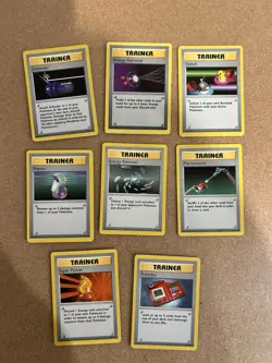 Shadowless Trainers Pokemon Card Lot Vintage WOTC - Image 1