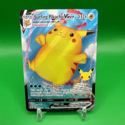 Surfing Pikachu VMAX 009/025 - Celebrations - Ultra Rare Pokemon Card NM - Image 1