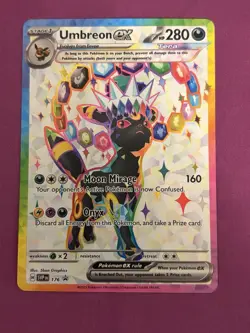 Umbreon ex SVP176 Sv: Scarlet & Violet Promo Cards Holo Pokemon Black Star NM - Image 1