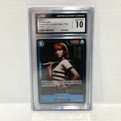 Nami P-053 Live Action Promo - Graded One Piece Card - PSA CGC 10 - Image 1