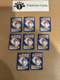 Team Rocket Trainers 1st Edition Pokemon Card Lot Vintage WOTC Mp - Image 2