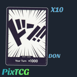 Set of 10 DON Cards - One Piece TCG - Image 1