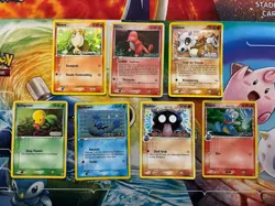 Vintage Pokemon Card Lot Reverse Holo Cubone Ditto Charmander Fire - Image 1