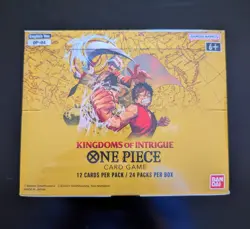 One Piece Card Game - Kingdoms of Intrigue (OP04) - Booster Box - English - Image 1