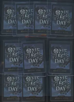 Lot (10) 2025 ONE PIECE JPN PREMIUM COLLECTION ONE PIECE DAY'25 DON!! CARD - Image 1