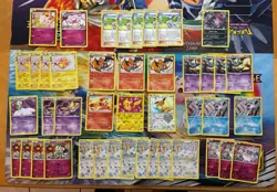 Pokemon Card Lot Fire Generations Holo Charizard Sylveon Eevee Pikachu NM/LP - Image 1