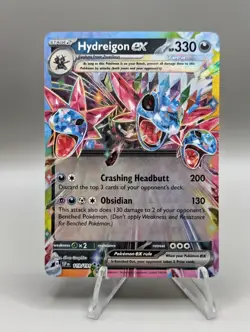 Pokemon TCG Hydreigon EX 119/191SV08: Surging Sparks Holo Double Rare Card - Image 1