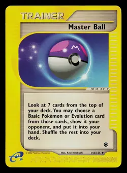 Pokemon Card - Master Ball Expedition 143/165 Uncommon Non-Holo - Image 1