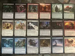 Magic The Gathering Card Lot 127 Cards Mixed Collection Legendary Multicolor - Image 3